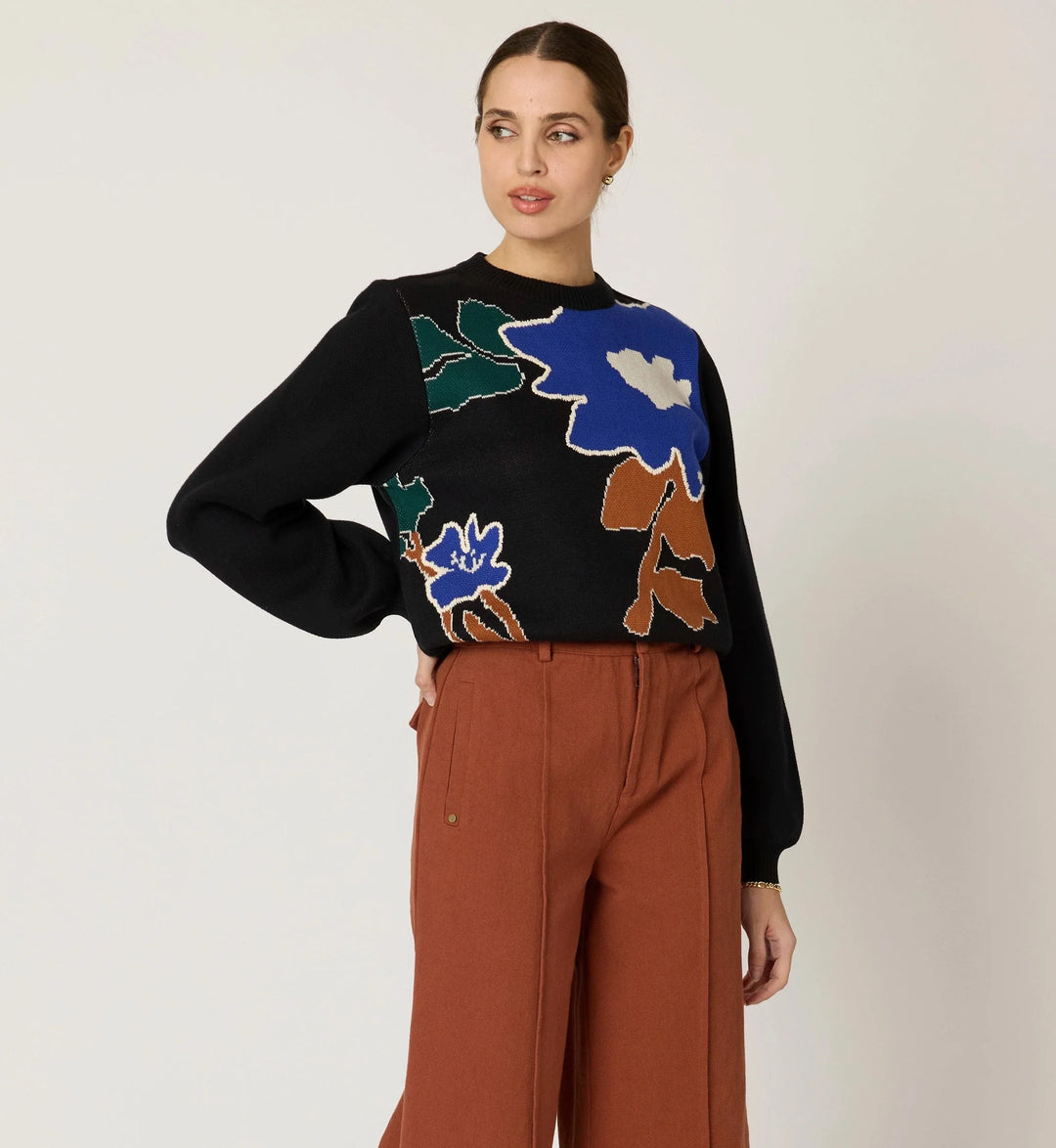 Emory Sweater - Mariposa/Black
