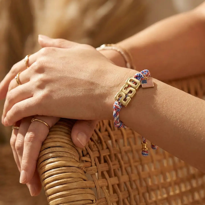 USA Rope Bracelet
