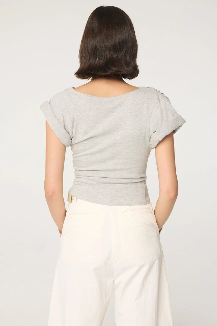 Francine T-Shirt - Heather Grey
