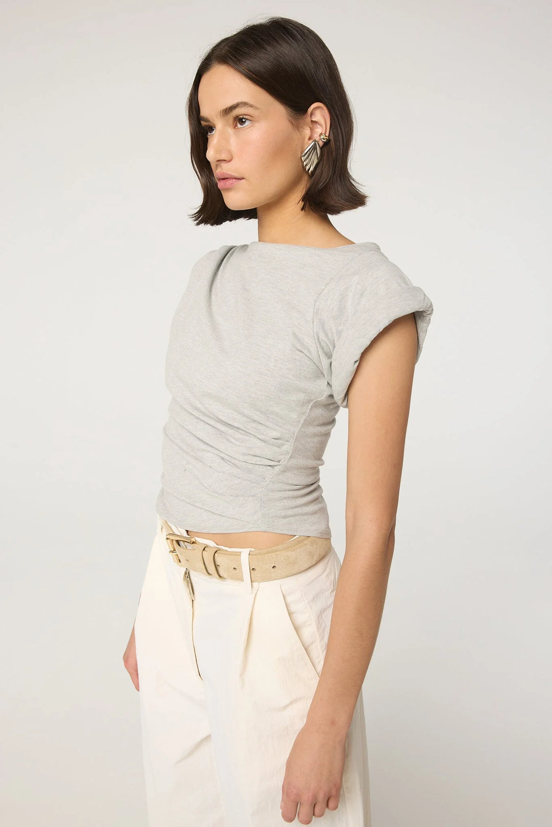 Francine T-Shirt - Heather Grey