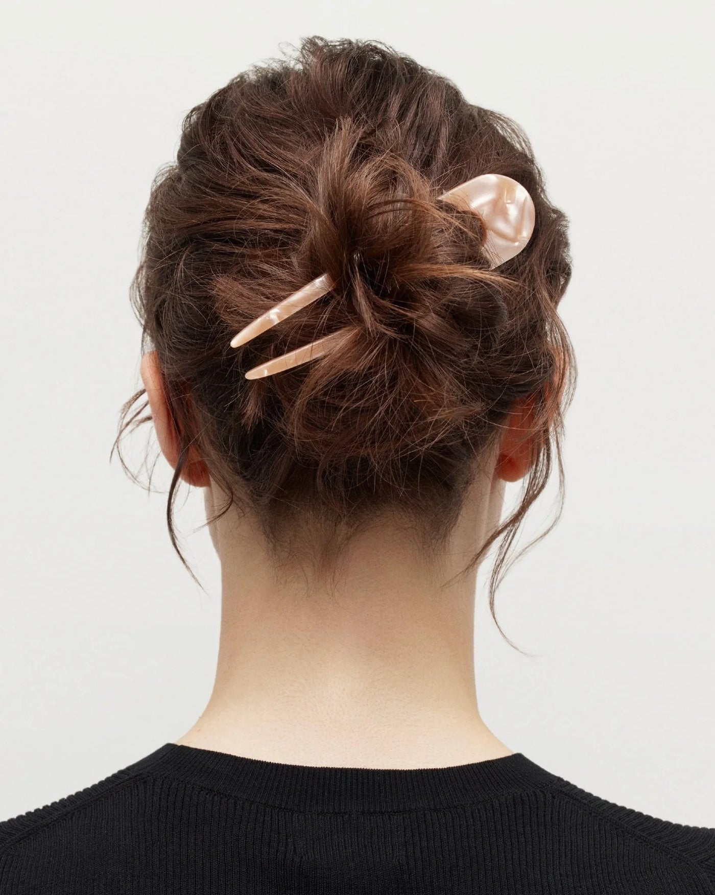 French Hair Pin - Modern Walnut