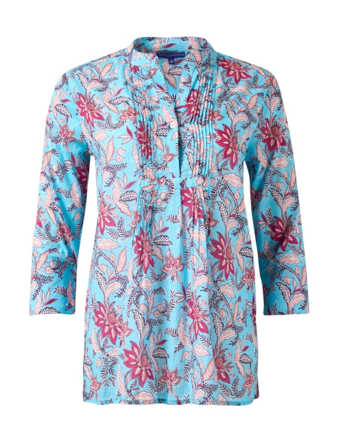 Arles Shirt - Blue Tenango