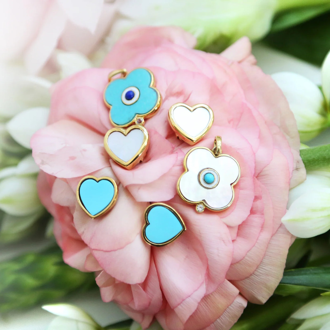 Turquoise Evil Eye Charm