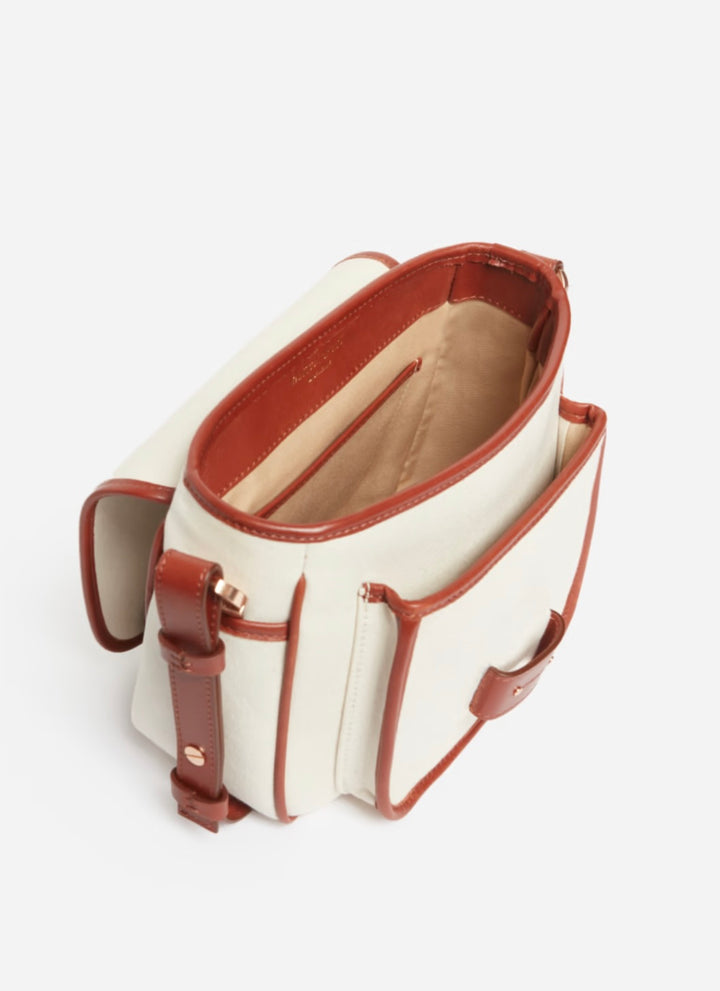 Frankie Flap Bag - Ivory