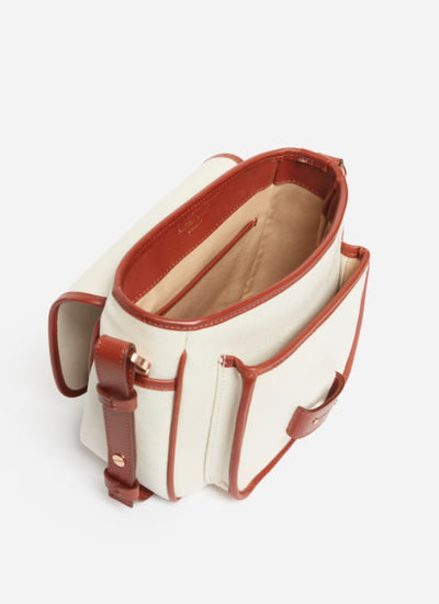 Frankie Flap Bag - Ivory