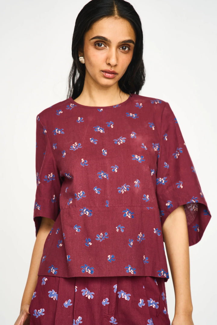 Jasper Top - Falling Iris