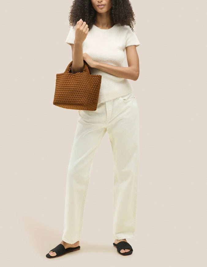 St Barths Small Tote - Teak