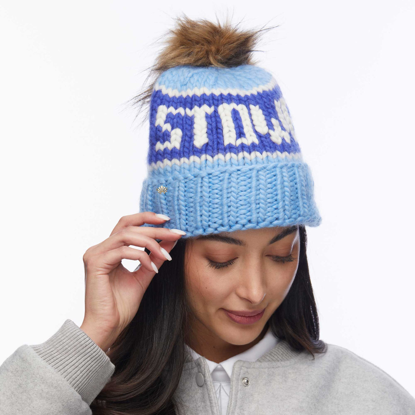 The Stowe Beanie- Glacier Blue