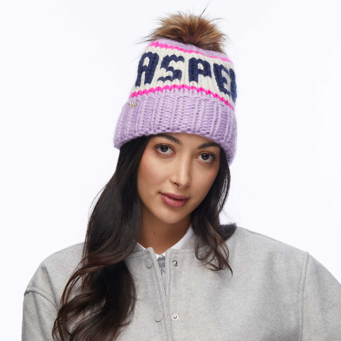 The Aspen Beanie- Lavender