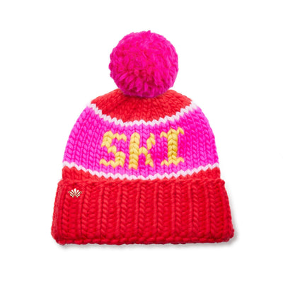 The Ski Beanie-Red Hot