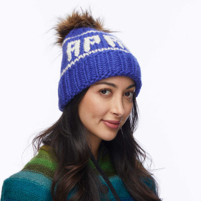 Royal Blue Apres Beanie