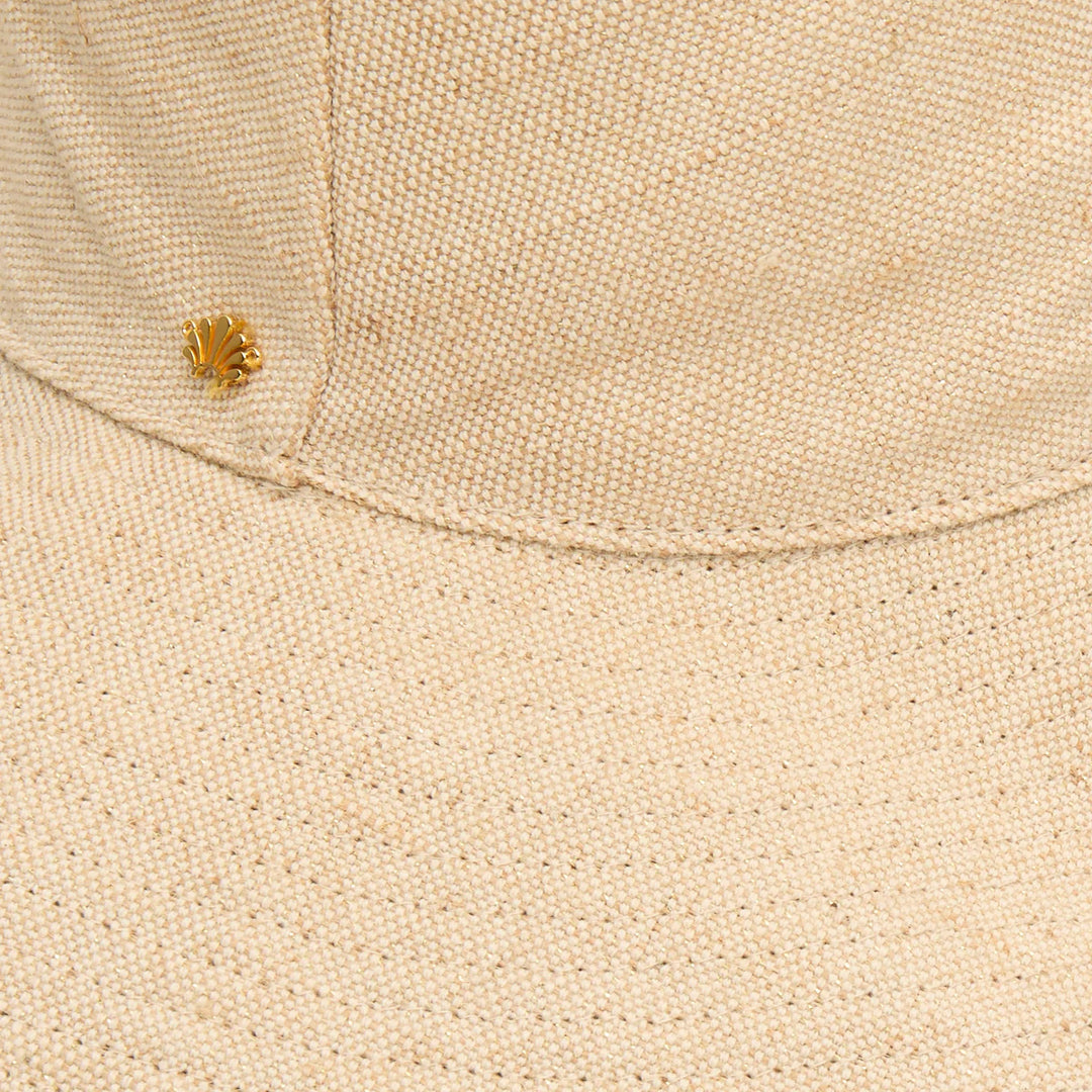 Canvas Beach Hat - Khaki