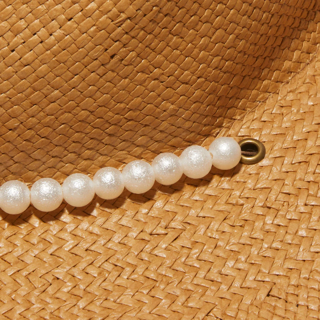 Straw Hat - Pearl Strand