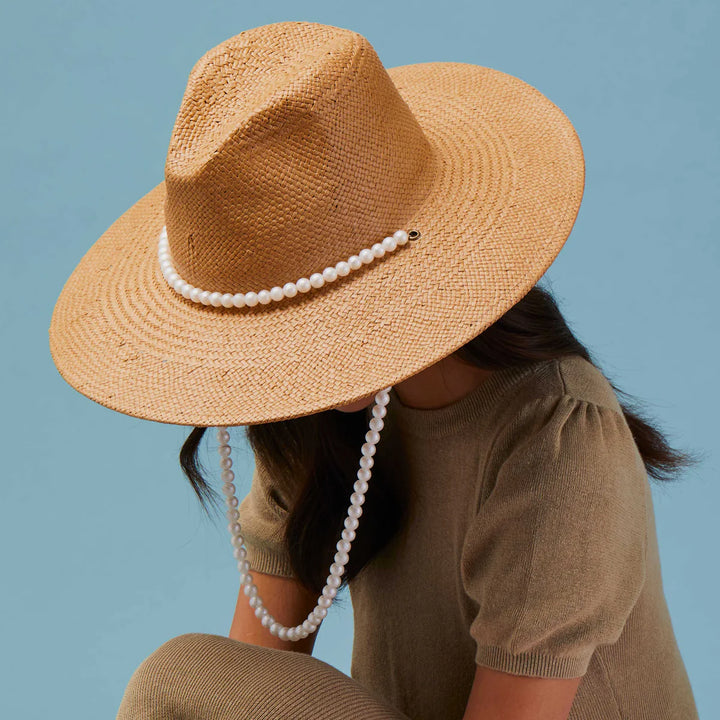 Straw Hat - Pearl Strand