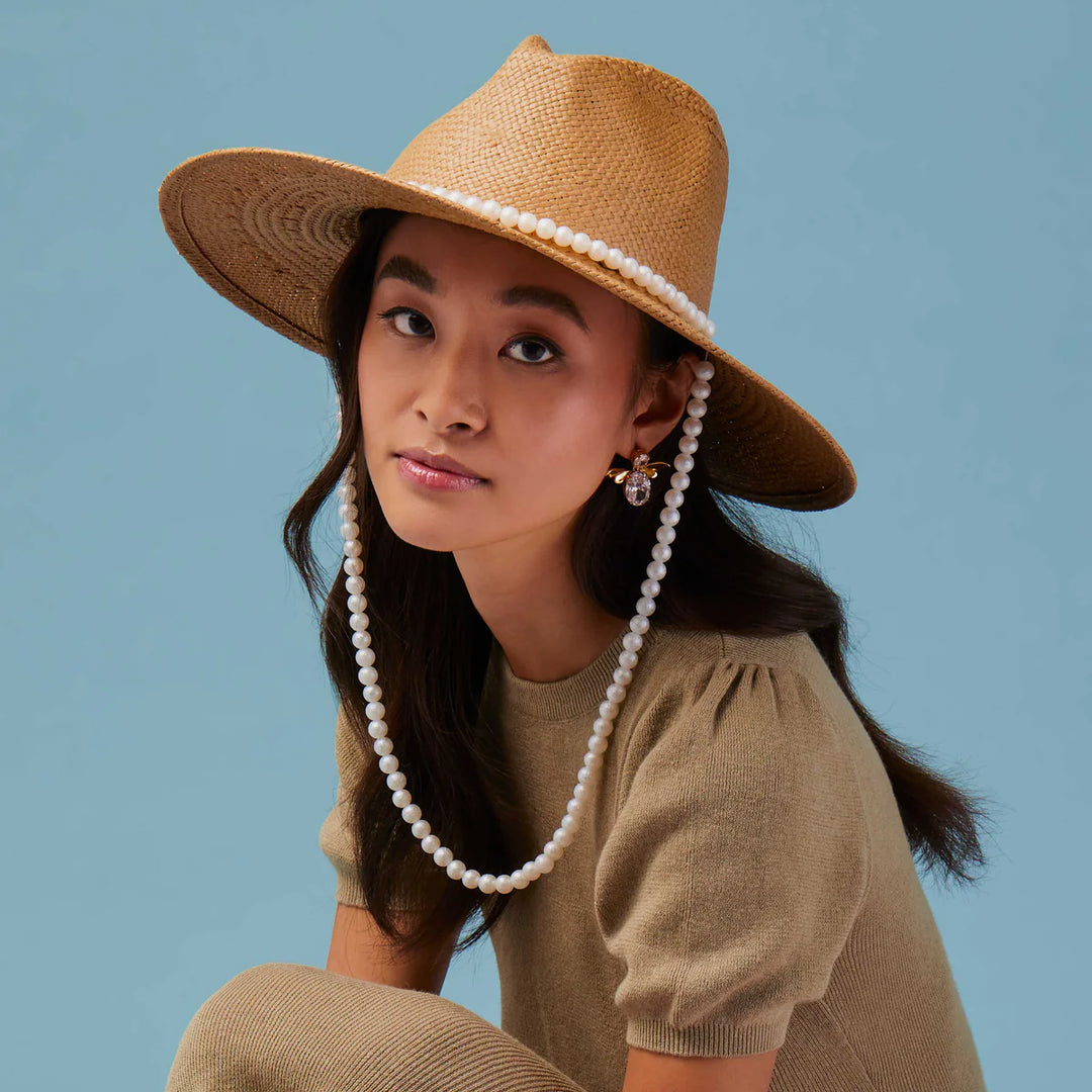 Straw Hat - Pearl Strand