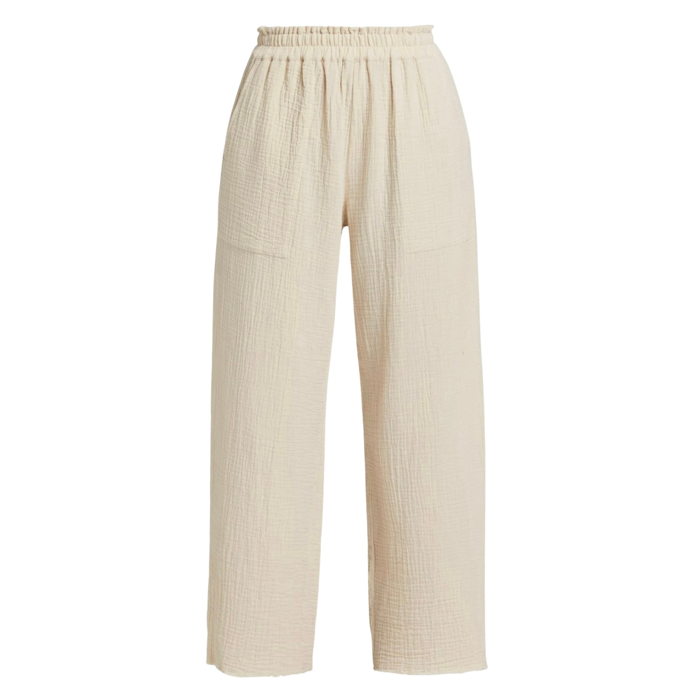 Leon Crop Pant - Flax