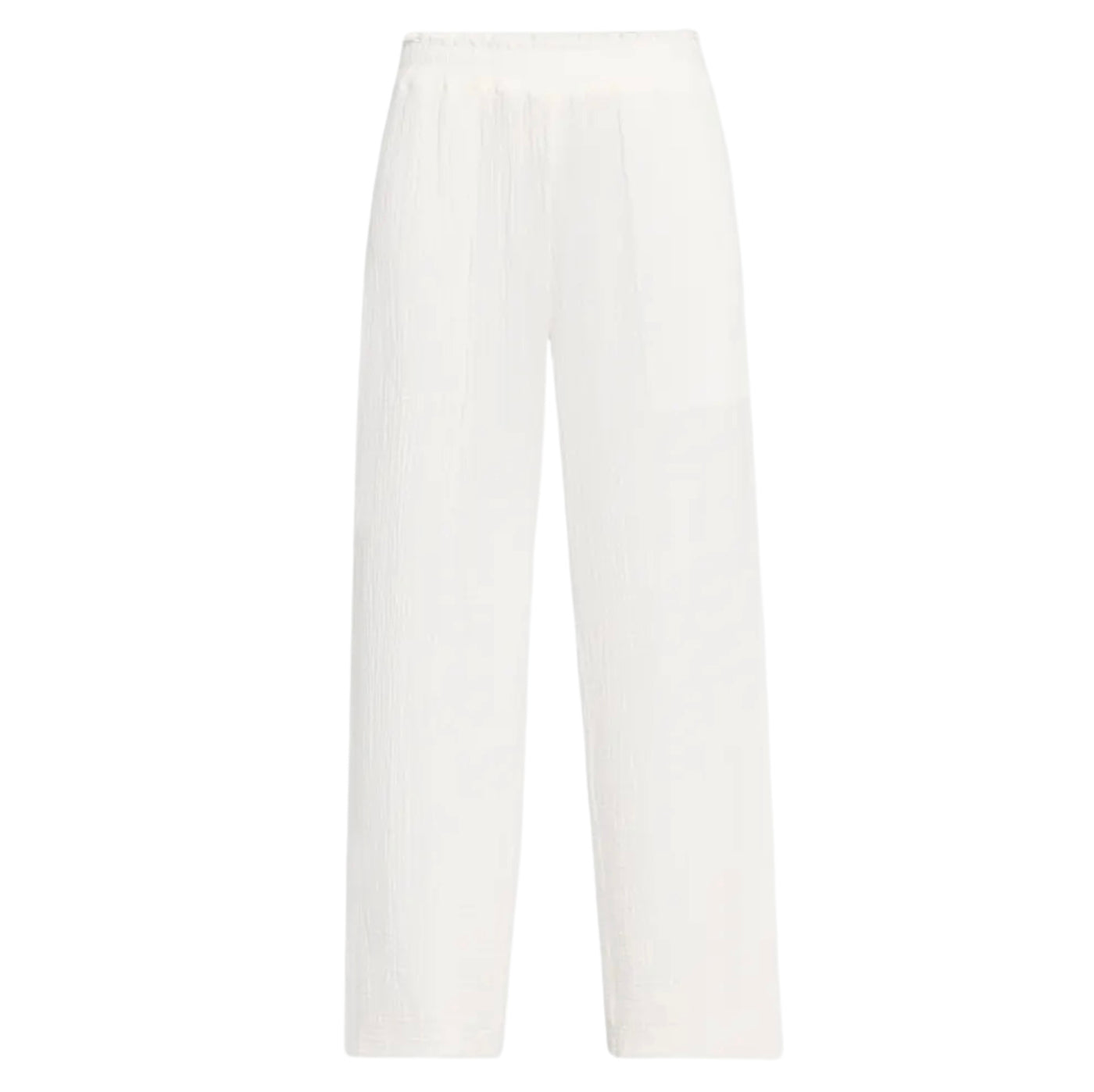 Leon Crop Pant - White