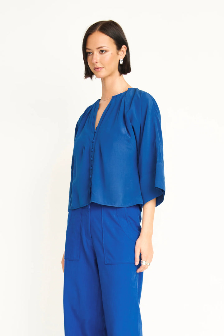 Lostine Top - Cobalt