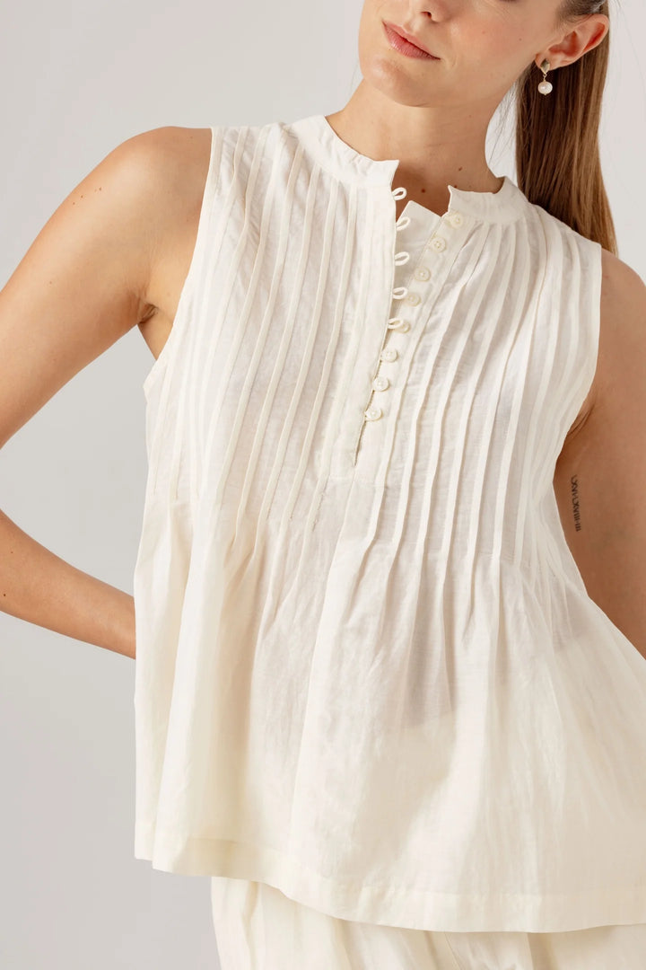 Lydie Top - Whisper White