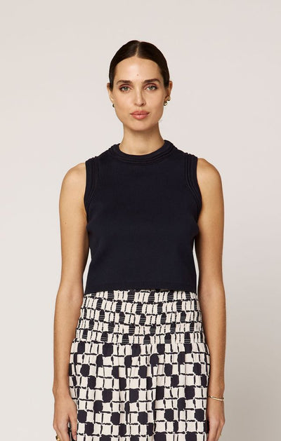 Jade Top - Navy