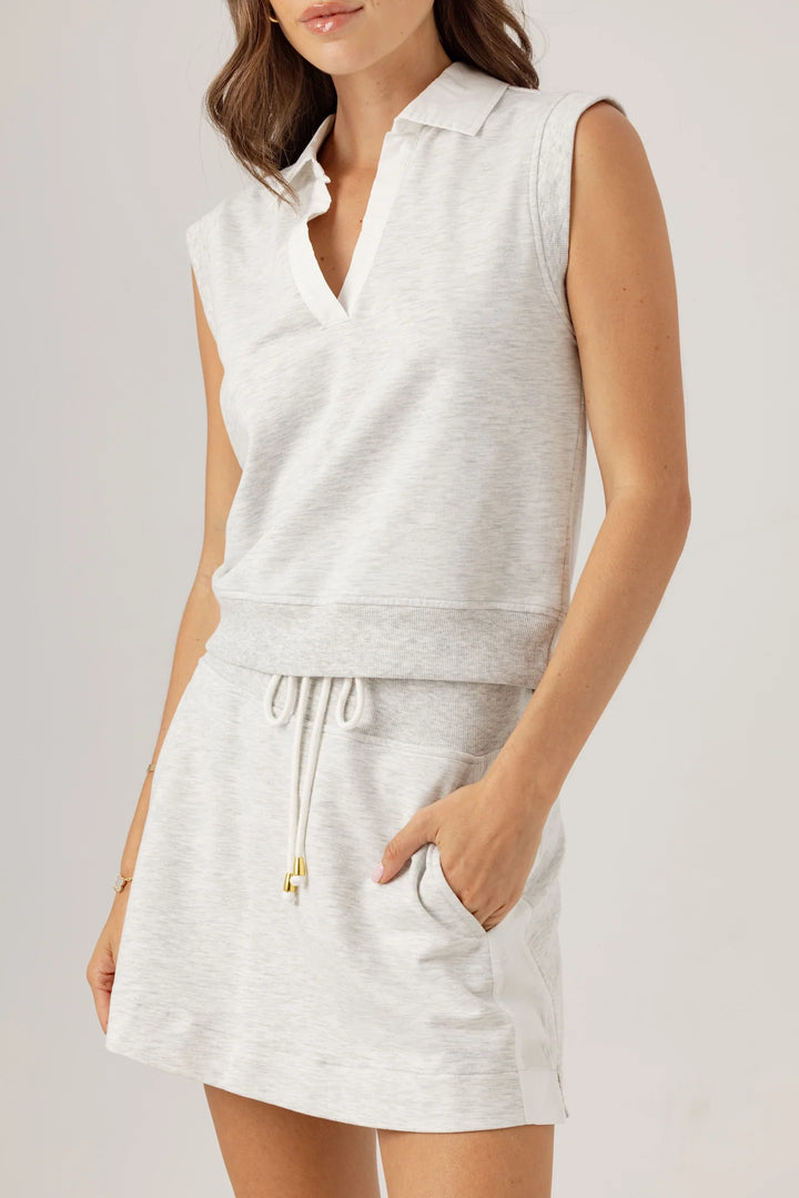 Manette Pullover - Heathered Grey