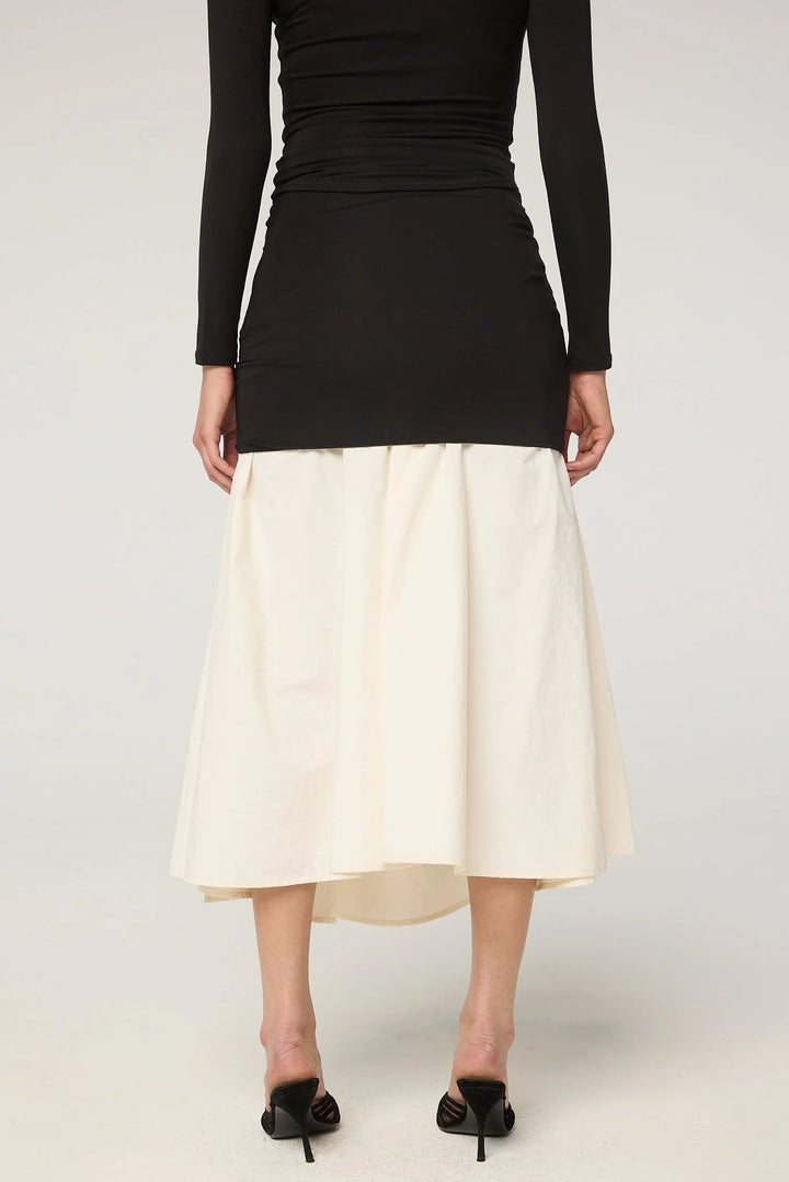 Mari Skirt - Black/Off White