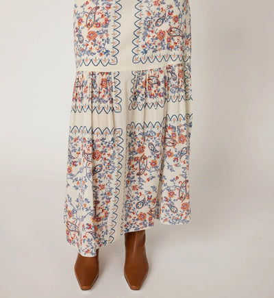 Marjorie Ankle Skirt - La Ramos