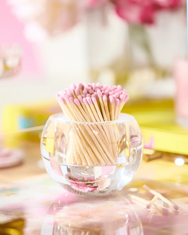 Round Match Striker - Light Pink Matches