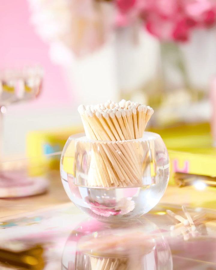 Round Match Striker - White Matches