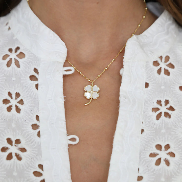 Mini Lucky Clover Charm - MOP