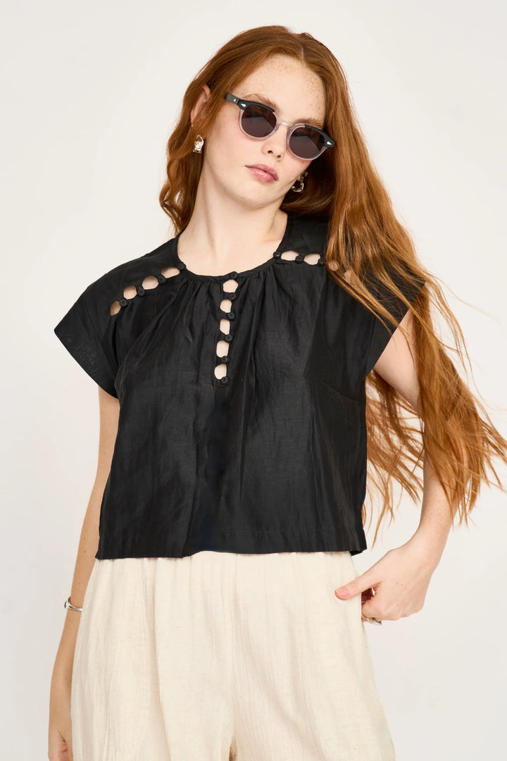 Merida Cutout Top - Black