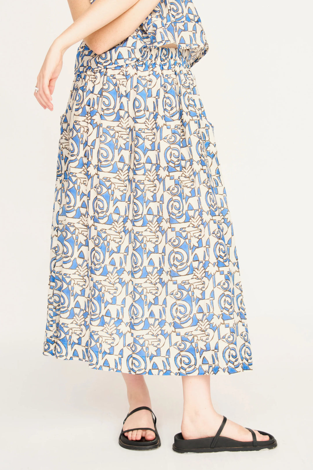 Verona Skirt - Blue Heka