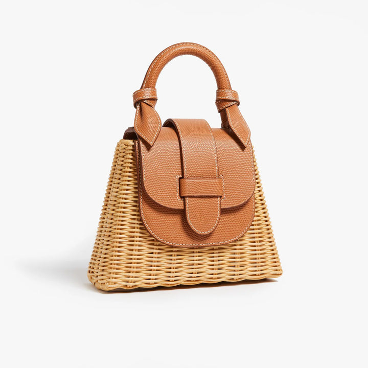 Petite Lady Bag Natural w/Strap
