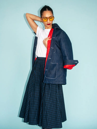 Gingham Party Skirt