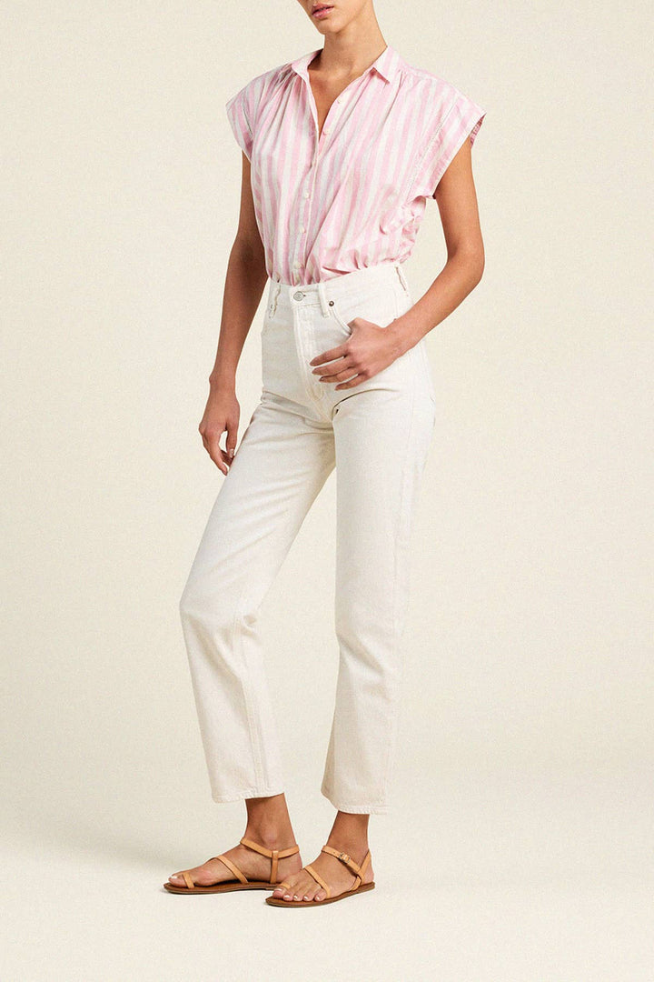 Della Shirt - Pink Stripe