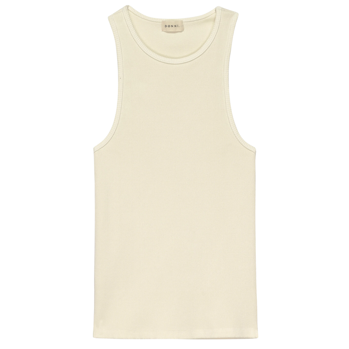 The Rib Tank - Creme