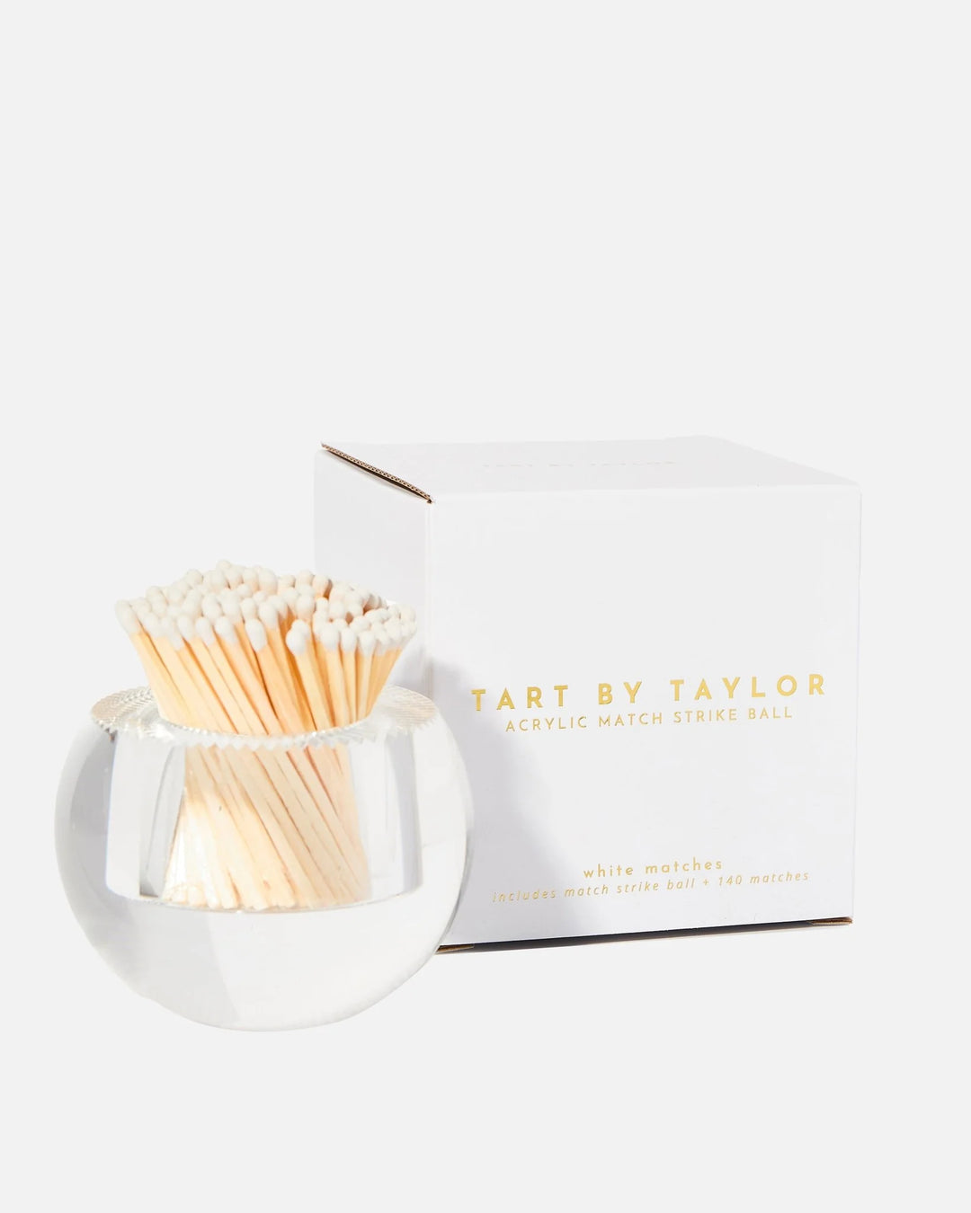 Round Match Striker - White Matches