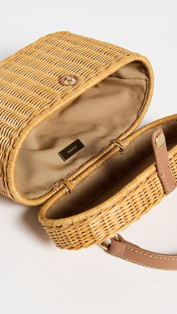 Catia Basket Top-Handle Bag