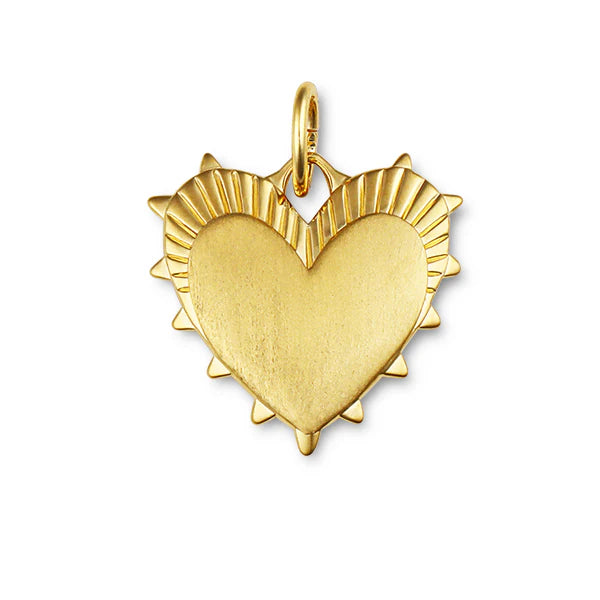 Small Heart of Gold on Lurex Bracelet
