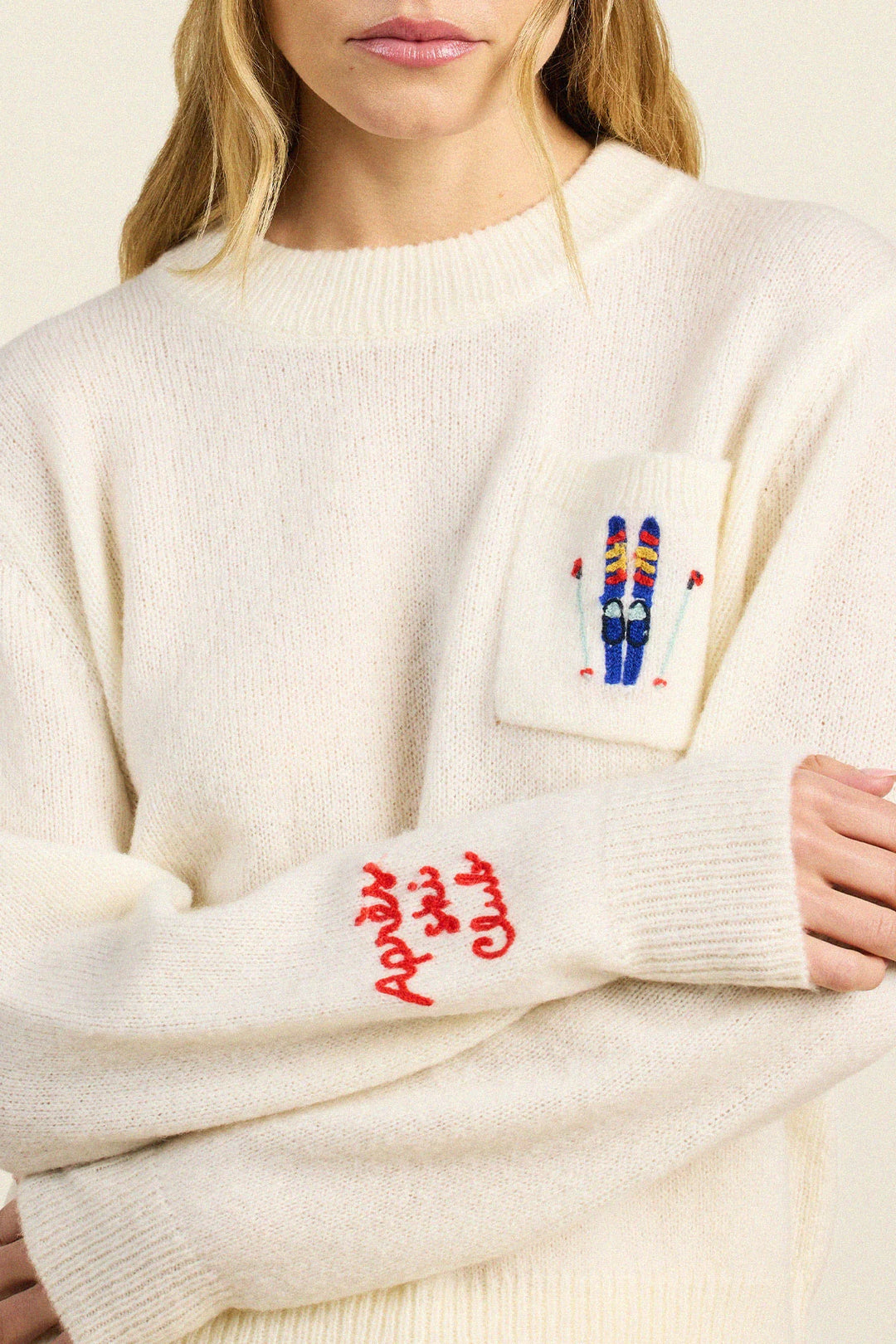 Oksana Sweater - Antique White