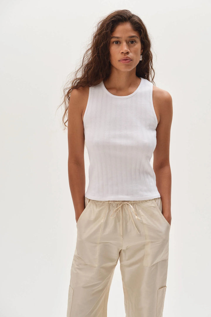 The Varied Rib Tank - Powder