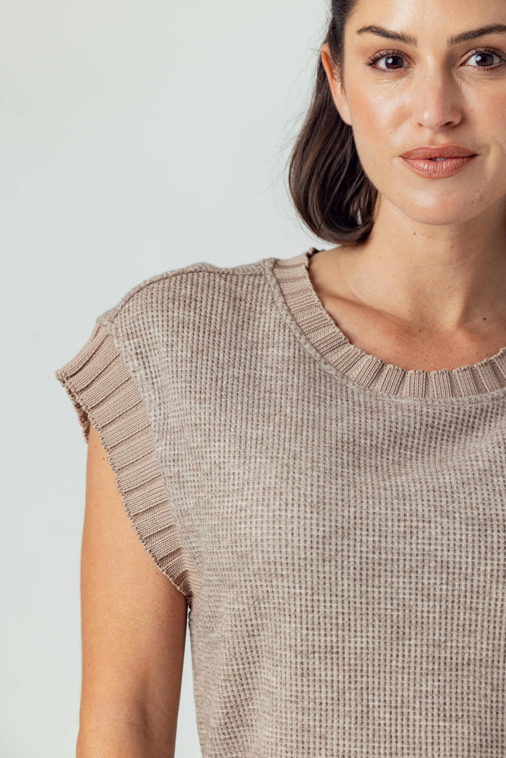 Thermal Maeve Top - Fawn