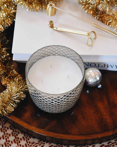 Large Tinsel Candle - Sea Pines