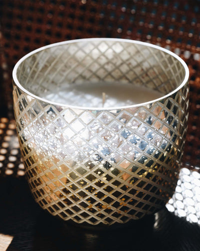 Large Tinsel Candle - Sea Pines