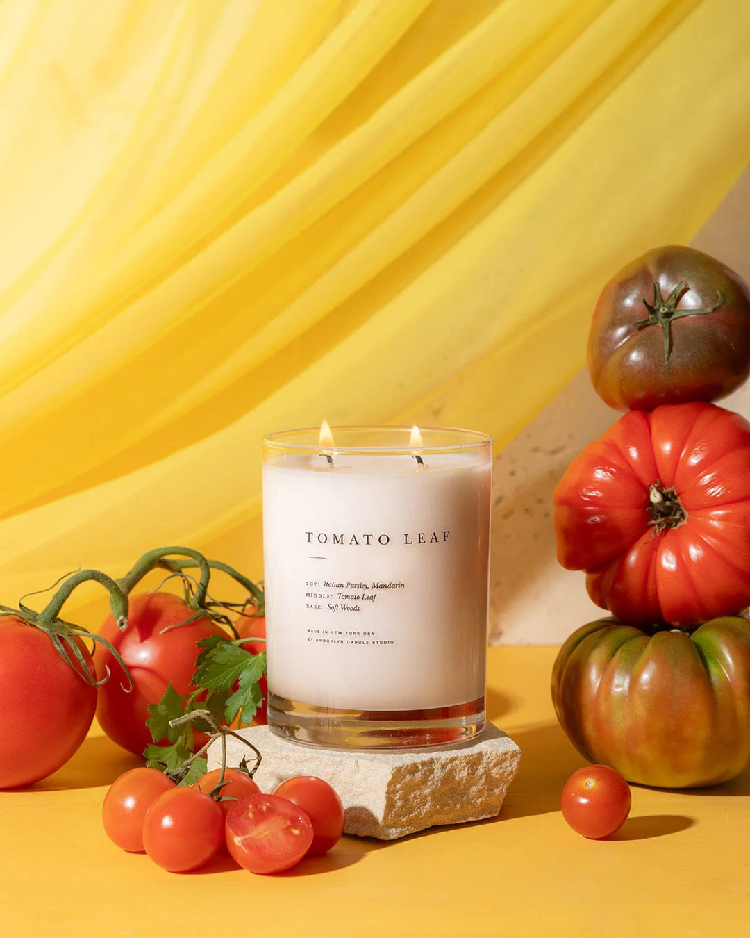 Tomato Leaf Classic 2-Wick Candle