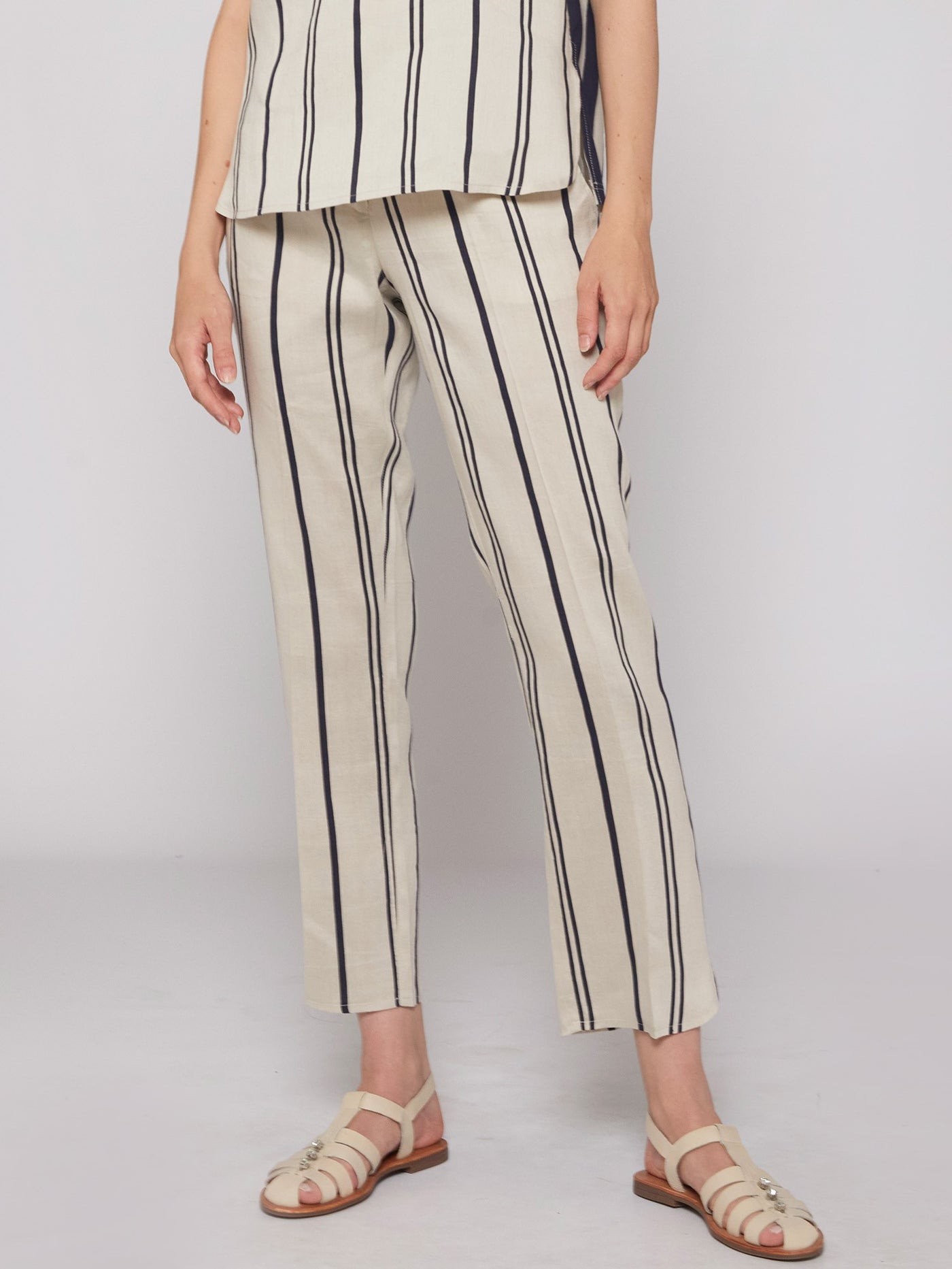 Ornella Trouser - Elba Stripes