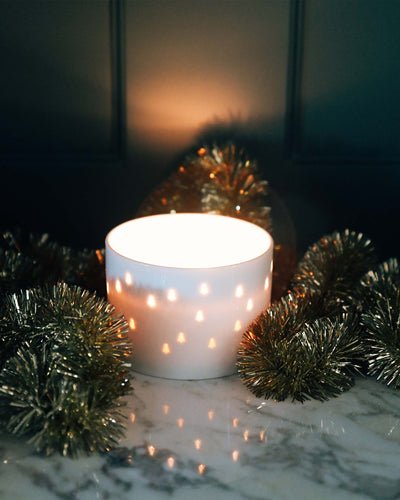 Twinkle Ceramic Candle - Sea Pines