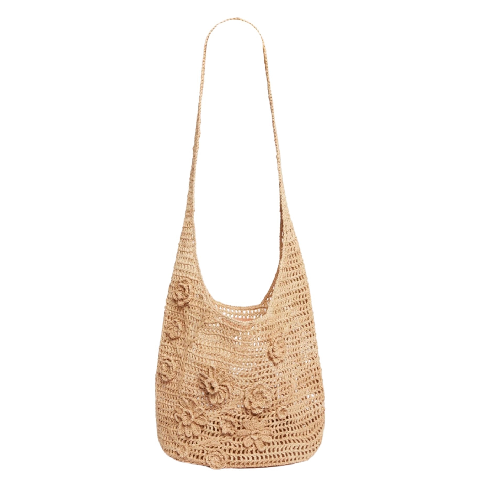Raffia Hobo Bag - Natural – palmer & purchase