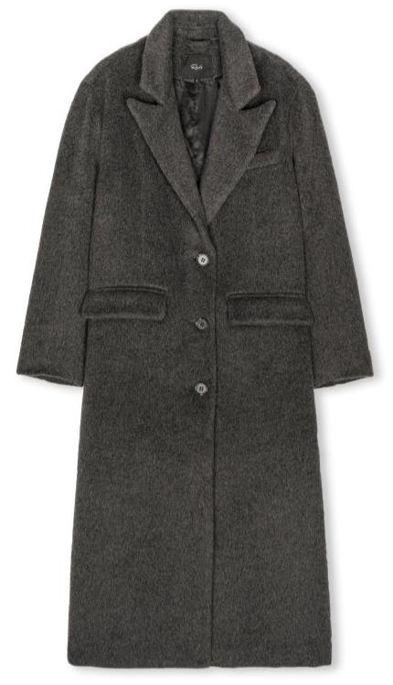 Opera Coat - Charcoal