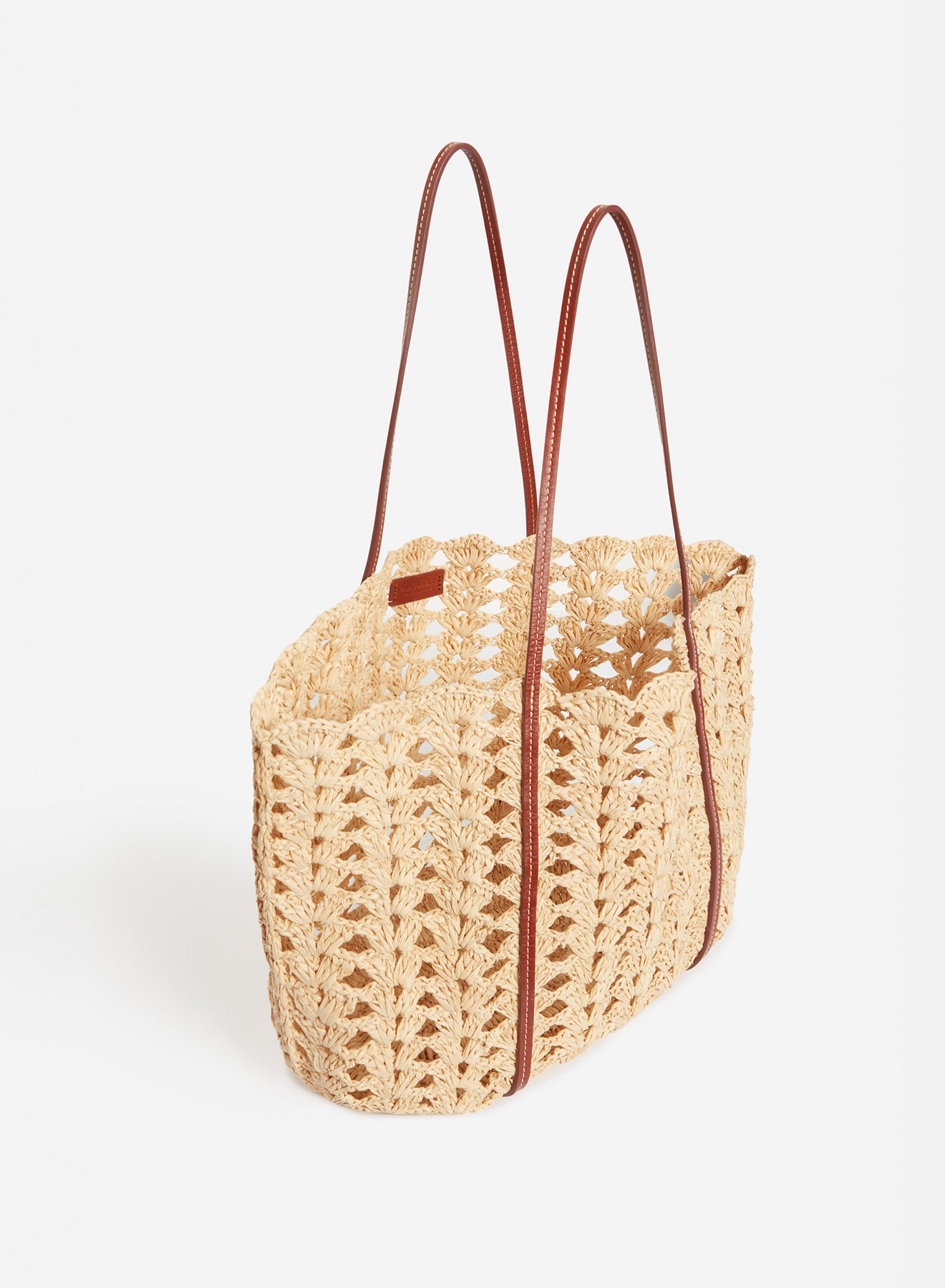 Panier Raffia Tote - Natural